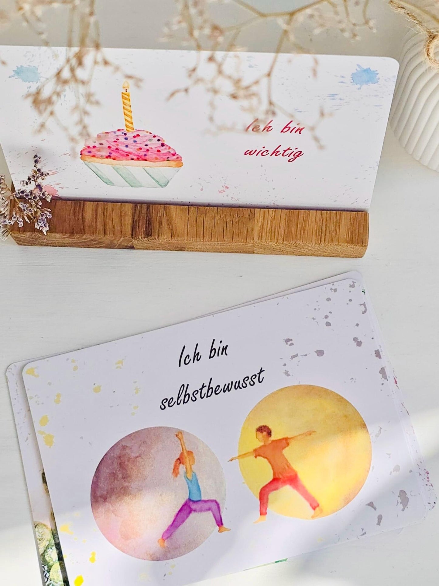 33 Affirmationskarten für Kinder & Erwachsene – Achtsamkeit & Selbstvertrauen – Mutmachkarten