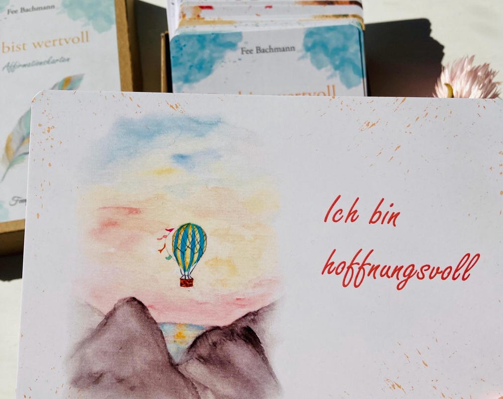 33 Affirmationskarten für Kinder & Erwachsene – Achtsamkeit & Selbstvertrauen – Mutmachkarten