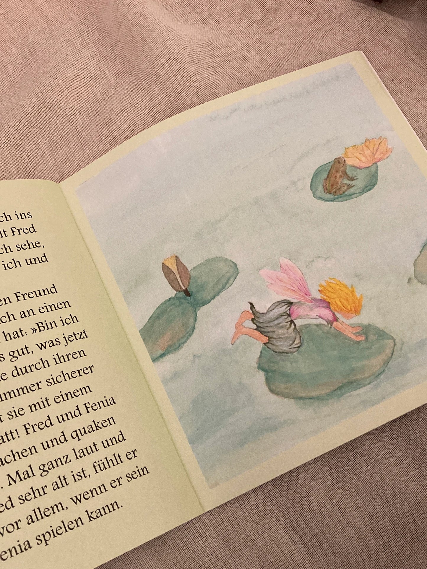 Waldelfe Fenia & Fred von Frosch – Kinderyoga-Buch mit Übungen