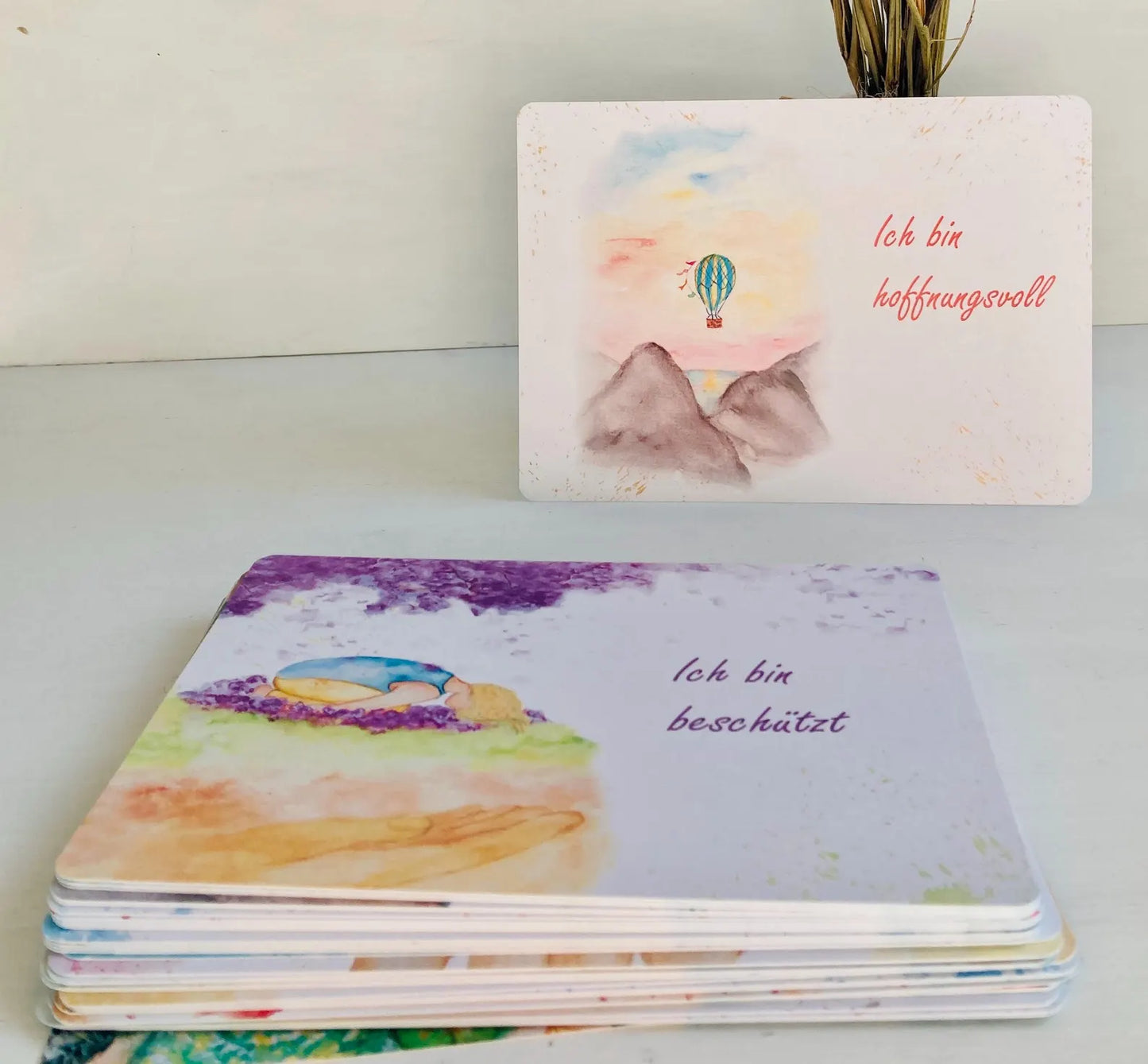 33 Affirmationskarten für Kinder & Erwachsene – Achtsamkeit & Selbstvertrauen – Mutmachkarten